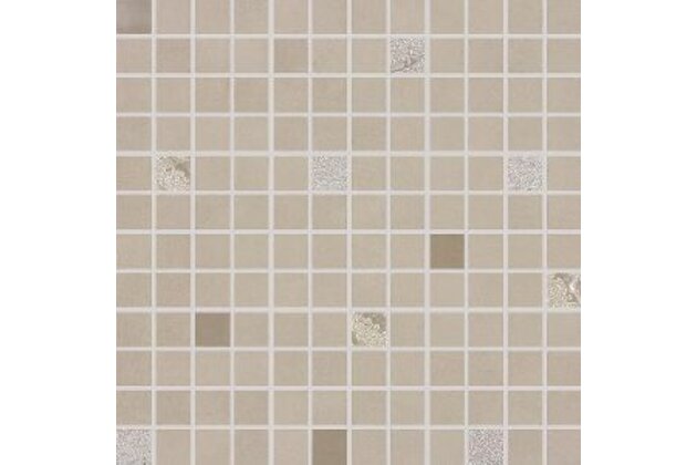 Mozaika Rako Up šedohnědá lesk rektifikovaná 30x30 WDM0U509