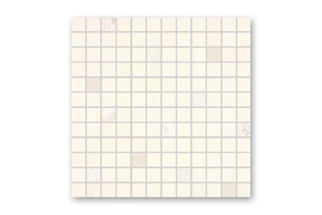 Mozaika Rako Up slonová kost lesk rektifikovaná 30x30 WDM0U510