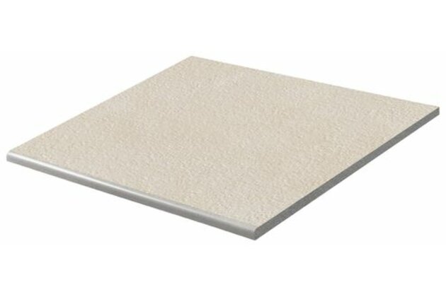 Schodovka Rako Betonico Outdoor světle béžová struktura mat rektifikovaná 60x60 DCH66793