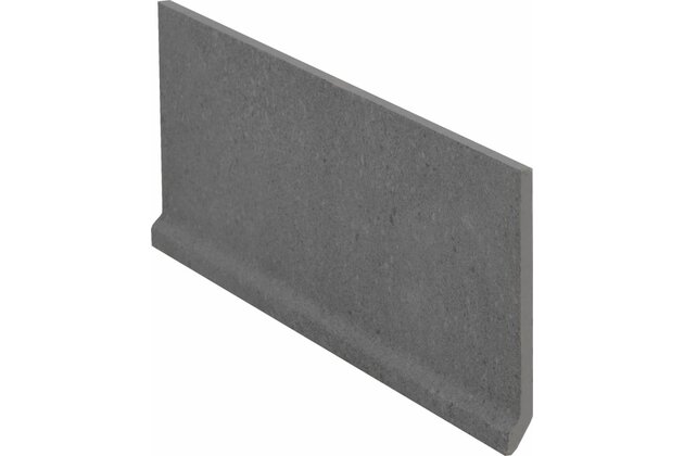 Sokl s požlábkem Rako Betonico černá mat 11x30 DSPJT792