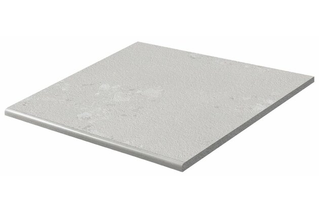 Schodovka Rako Castone Outdoor šedá struktura mat rektifikovaná 60x60 DCH66856