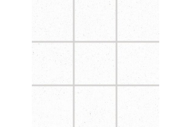 Dlažba Rako Compila bílošedá mat rektifikovaná 10x10 DAK11864