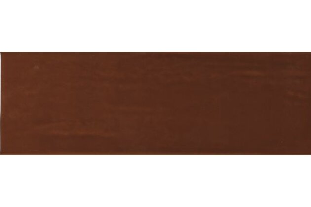 Dlažba Rako Compila hnědočervená struktura lesk 10x30 GARJD869
