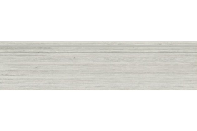 Schodovka Rako Plywood bílá mat rektifikovaná 30x120 DCPVF841