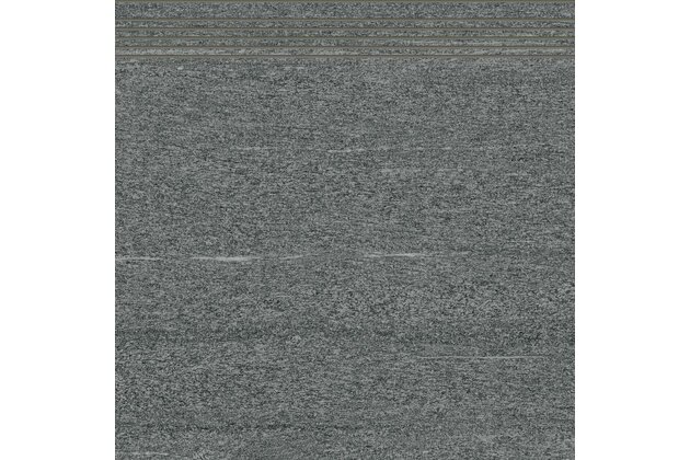 Schodovka Rako Vals tmavě šedá mat rektifikovaná 60x60 DCP62848