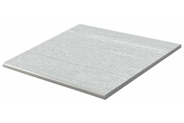 Schodovka Rako Vals Outdoor šedobílá struktura mat rektifikovaná 60x60 DCH66846