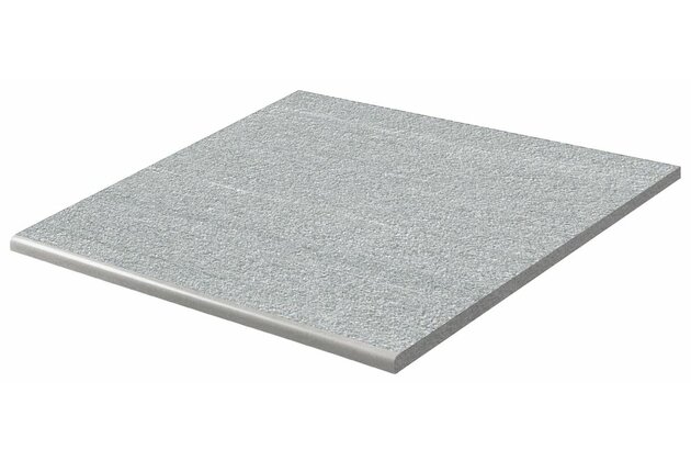 Schodovka Rako Vals Outdoor šedá struktura mat rektifikovaná 60x60 DCH66847