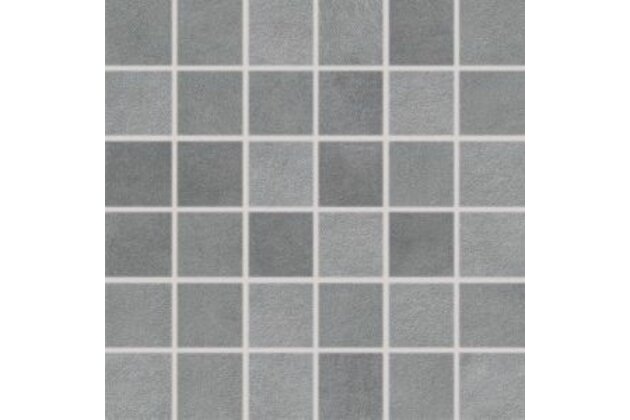 Mozaika Rako Extra tmavě šedá struktura mat rektifikovaná 30x30 DDM05724