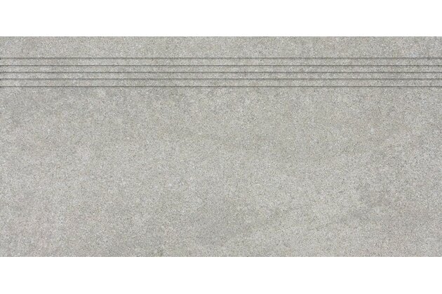 Schodovka Rako Kaamos šedá mat rektifikovaná 30x60 DCPSR587