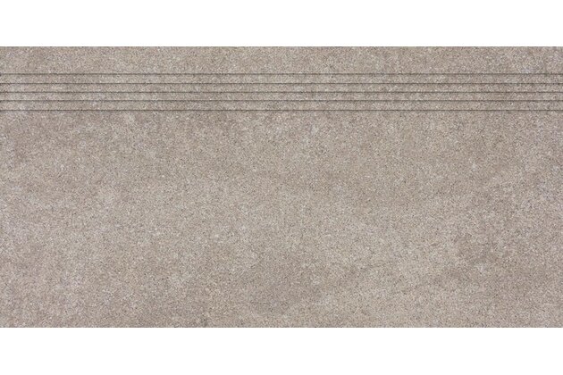 Schodovka Rako Kaamos béžovošedá mat rektifikovaná 30x60 DCPSR589