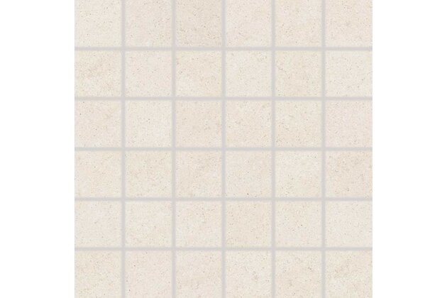 Mozaika Rako Kaamos slonová kost mat rektifikovaná 30x30 DDM05585