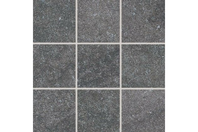 Dlažba Rako Kaamos černá mat rektifikovaná 10x10 DAK11588