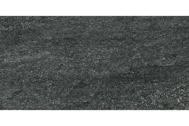 Dlažba 2. jakost Rako Quarzit černá mat rektifikovaná 30x60 DAKSR739.2