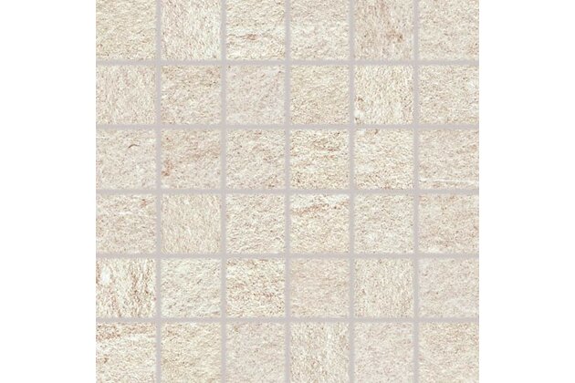 Mozaika Rako Quarzit béžová struktura mat rektifikovaná 30x30 DDM05735