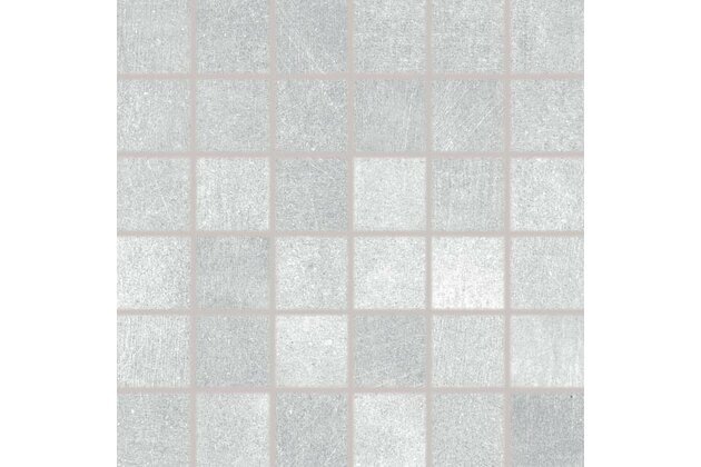 Mozaika Rako Rebel šedá mat rektifikovaná 30x30 DDM05741