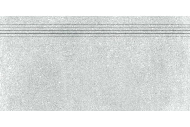 Schodovka Rako Rebel šedá mat rektifikovaná 30x60 DCPSR741