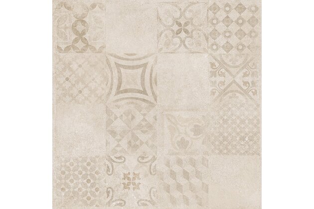 Dlažba Rako Betonico světle béžová mat rektifikovaná 60x60 DAK62797