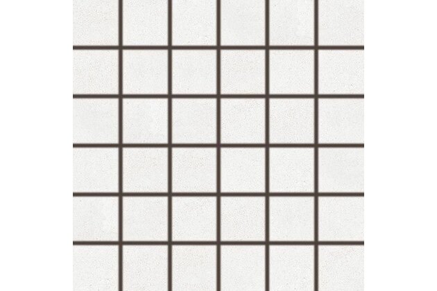 Mozaika Rako Betonico bílošedá mat rektifikovaná 30x30 DDM05790