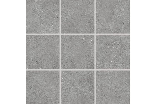 Dlažba Rako Betonico šedá mat rektifikovaná 10x10 DAK11791