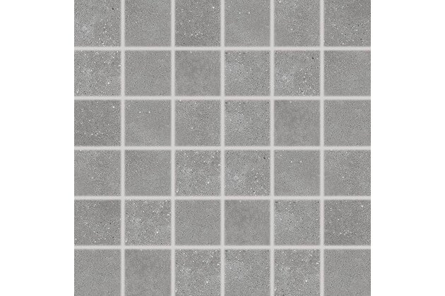 Mozaika Rako Betonico šedá mat rektifikovaná 30x30 DDM05791