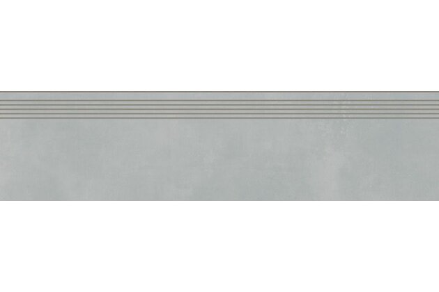 Schodovka Rako Extra světle šedá struktura mat rektifikovaná 30x120 DCPVD723