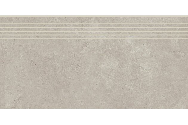 Schodovka Rako Limestone béžovošedá mat rektifikovaná 30x60 DCPSR802