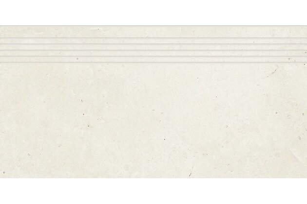Schodovka Rako Limestone slonová kost mat rektifikovaná 30x60 DCPSR800