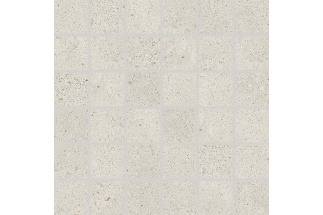 Mozaika Rako Piazzetta slonová kost mat rektifikovaná 30x30 DDM05786