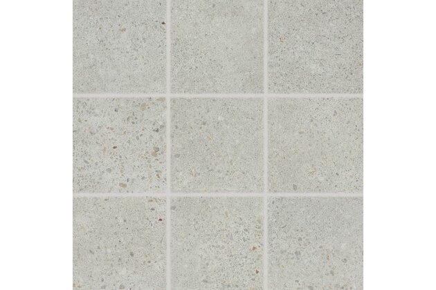 Dlažba Rako Piazzetta světle šedá mat rektifikovaná 10x10 DAK11788