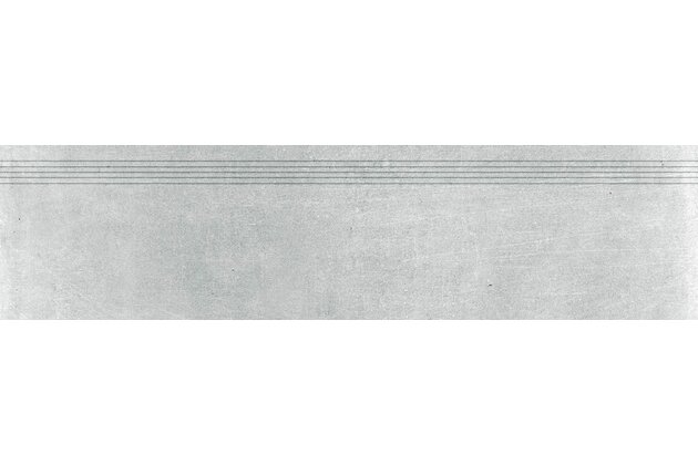 Schodovka Rako Rebel šedá mat rektifikovaná 30x120 DCPVD741