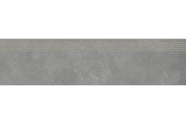 Schodovka Rako Betonico šedá mat rektifikovaná 30x120 DCPVD791