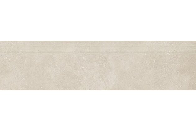 Schodovka Rako Betonico světle béžová mat rektifikovaná 30x120 DCPVD793