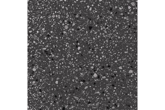 Dlažba Rako Porfido černá pololesk rektifikovaná 60x60 DAS62812