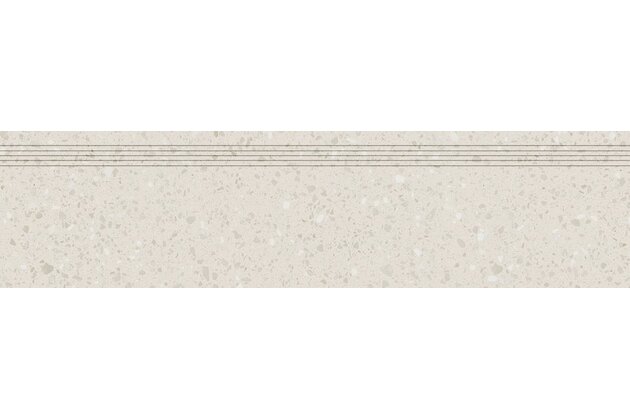 Schodovka Rako Porfido béžová pololesk rektifikovaná 30x120 DCPVD813