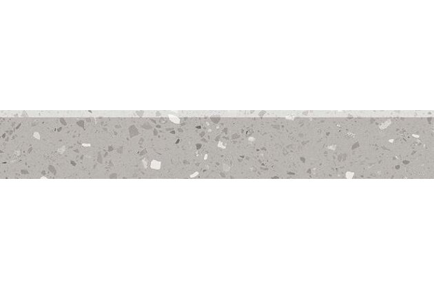 Sokl Rako Porfido šedá pololesk rektifikovaný 7x60 DSAS3811