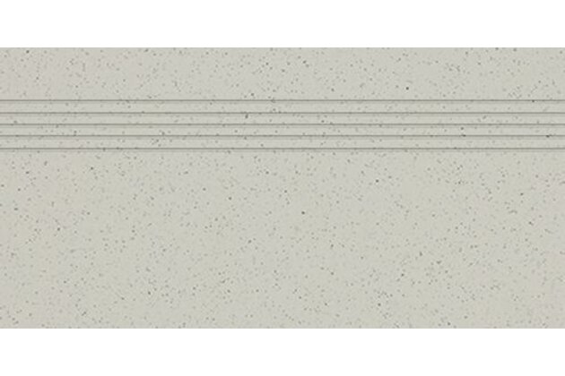 Schodovka Rako Taurus Granit světle šedá mat rektifikovaná 30x60 TCPSR078