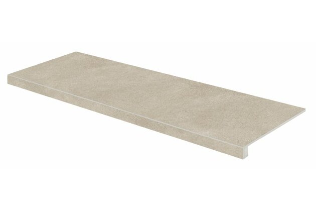 Tvarovka schodová Rako Betonico tmavě béžová mat rektifikovaná 30x120 DCFVD794