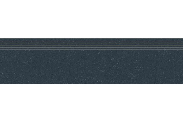 Schodovka Rako Compila tmavě modrá mat rektifikovaná 30x120 DCPVD870