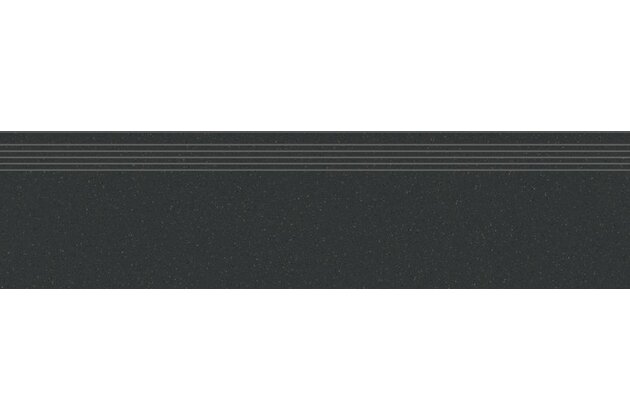 Schodovka Rako Compila hnědočerná mat rektifikovaná 30x120 DCPVD871