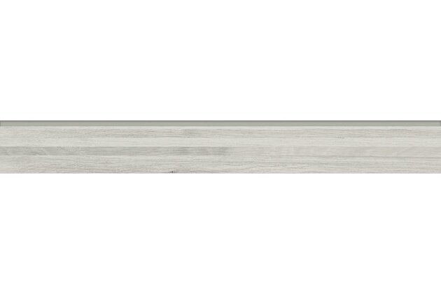 Sokl Rako Plywood bílá mat rektifikovaný 7x60 DSAS3841