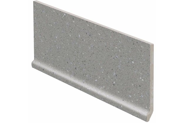 Sokl s požlábkem Rako Compila tmavě šedá mat 11x29,8 DSPJT866