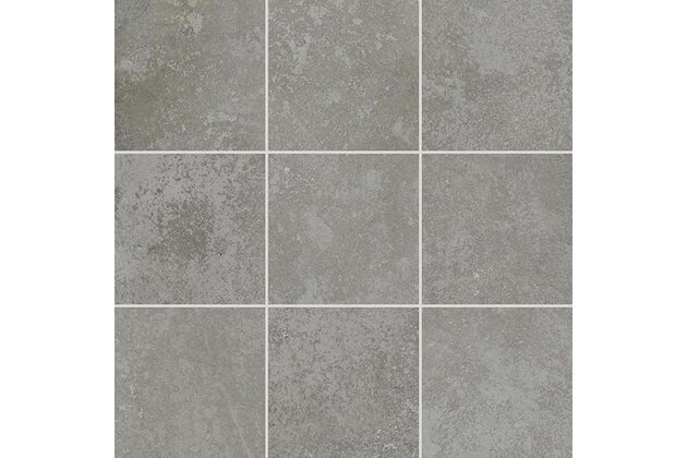 Dlažba Rako Dale tmavě šedá struktura mat rektifikovaná 9,8x9,8 DAR11880