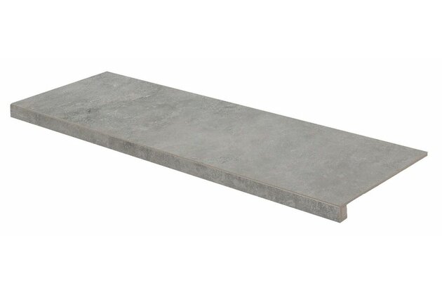 Tvarovka schodová Rako Dale tmavě šedá mat rektifikovaná 29,8x119,8 DCFVD880