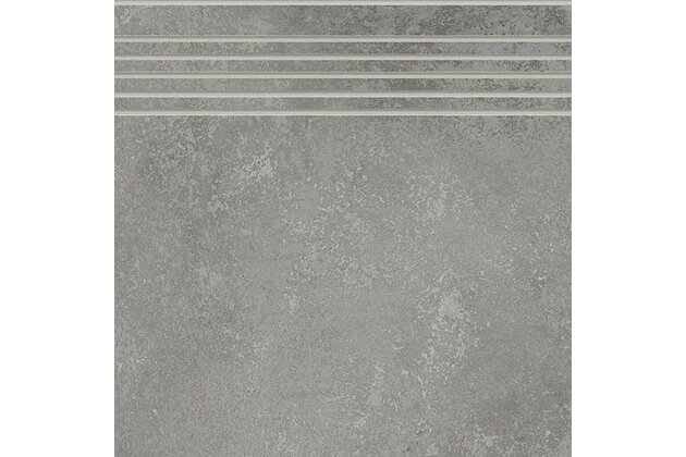 Schodovka Rako Dale tmavě šedá struktura mat 29,8x29,8 DCP34880