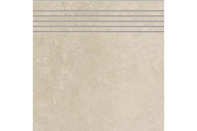 Schodovka Rako Dale tmavě béžová struktura mat 29,8x29,8 DCP34881