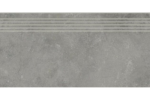 Schodovka Rako Dale tmavě šedá struktura mat rektifikovaná 29,8x59,8 DCPSR880