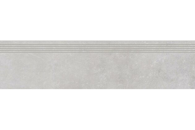 Schodovka Rako Dale šedá struktura mat rektifikovaná 29,8x119,8 DCPVD879