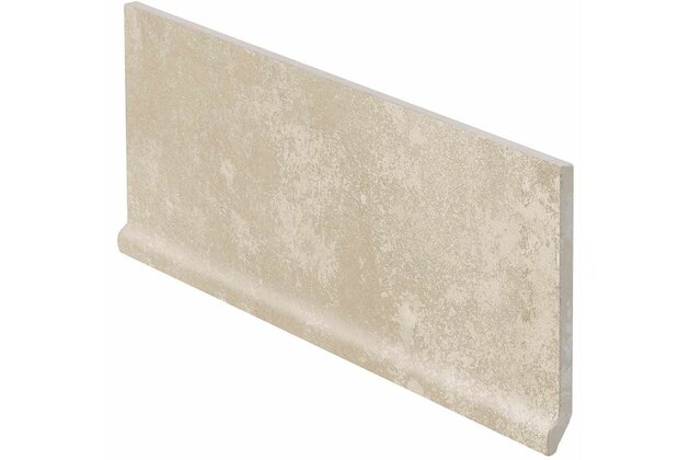 Sokl s požlábkem Rako Dale tmavě béžová mat 11x29,8 DSPJT881