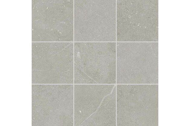 Dlažba Rako Fly šedá mat rektifikovaná 9,8x9,8 DAK11883