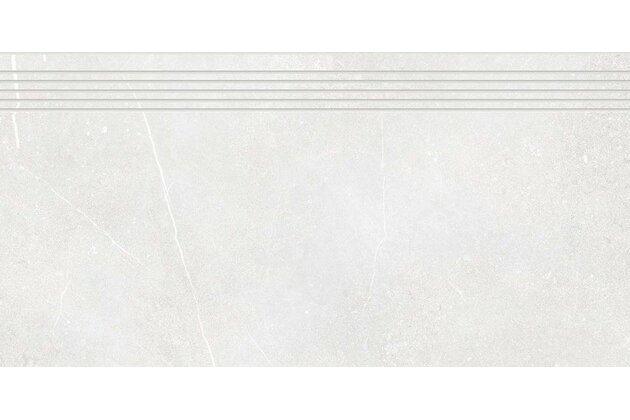 Schodovka Rako Fly světle šedá mat rektifikovaná 39,8x79,8 DCP84882